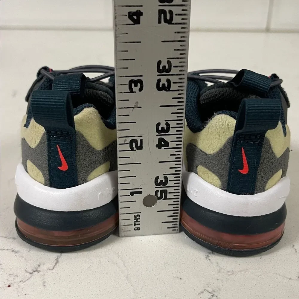 Nike Air Max 270 RT (TD) CD2654-015 Size 4C Iron Grey / Bright Crimson